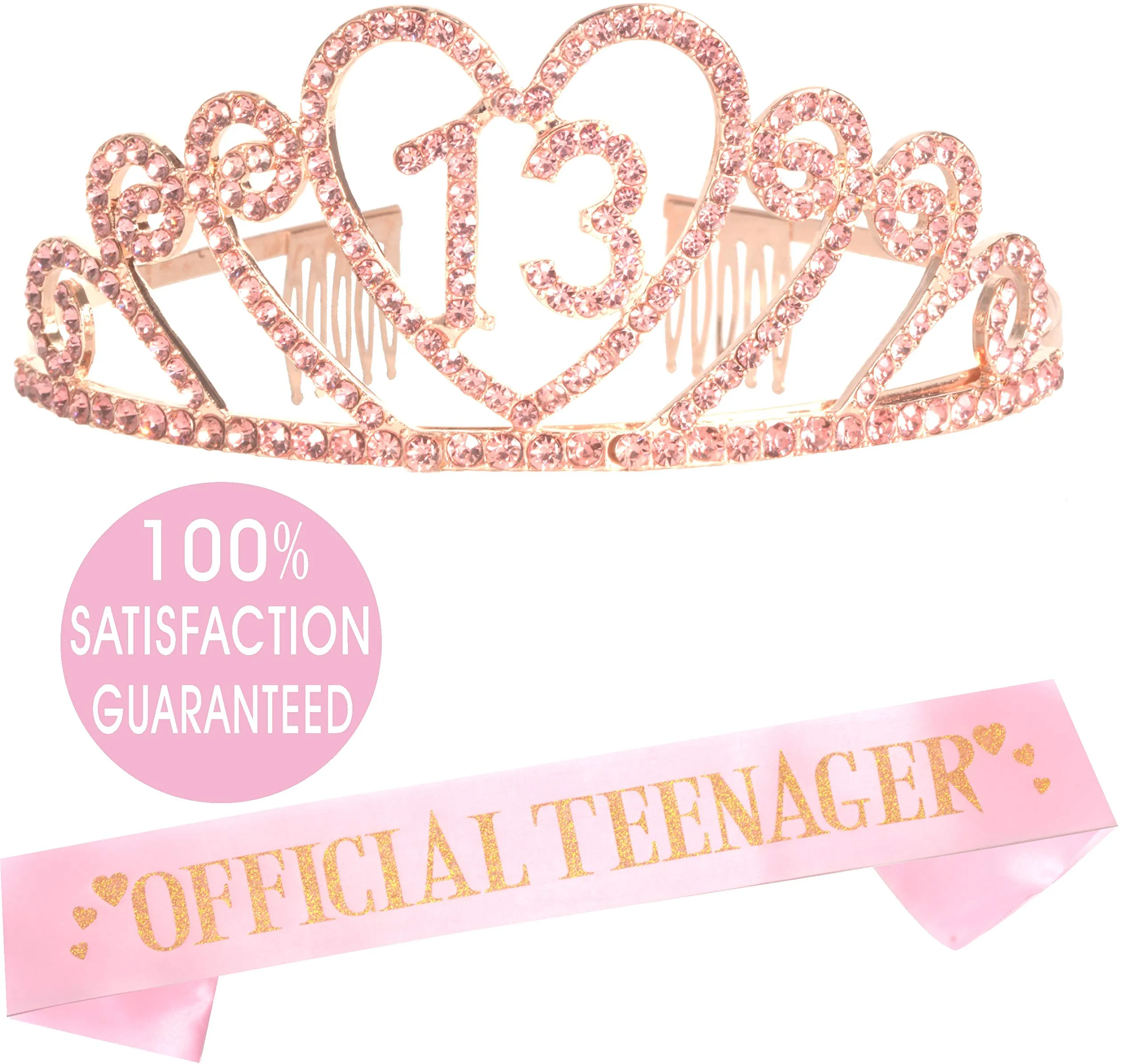 13th Birthday, 13th Birthday Gifts for Girls, 13th Birthday Crown, 13th Birthday Tiara