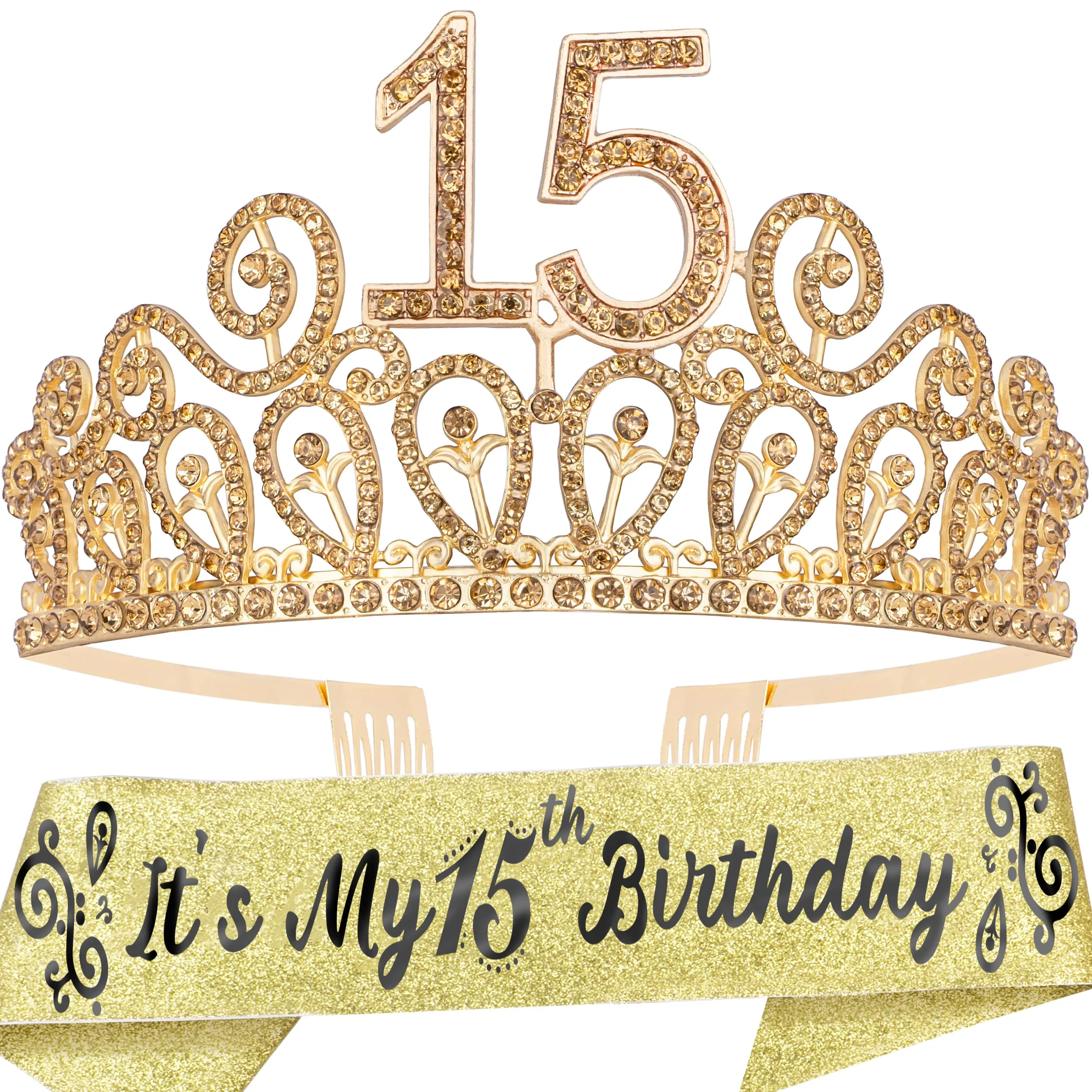 15th Birthday, 15th Birthday Decorations for Girls, 15th Birthday Gifts, 15th Birthday