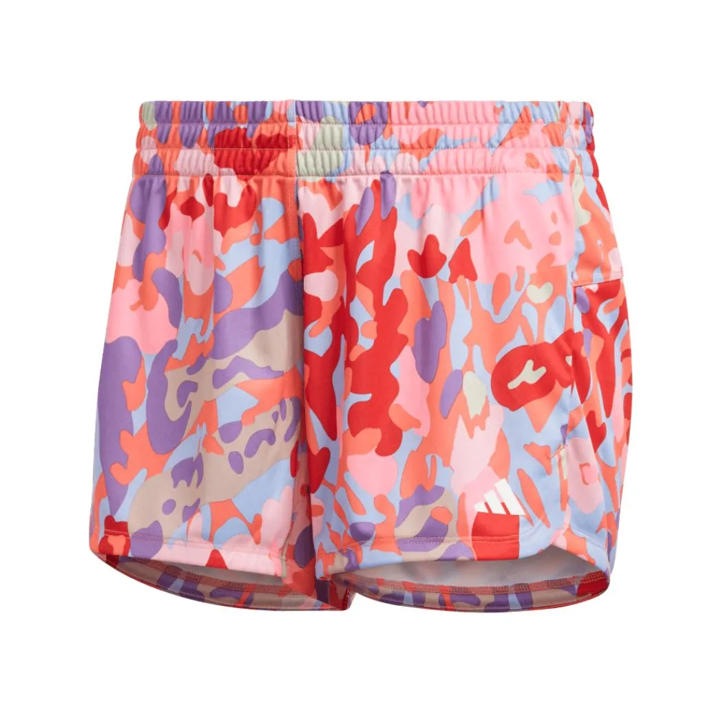 adidas Pacer Aeroready Train Essentials Minimal Branding Floral Print Women's Short