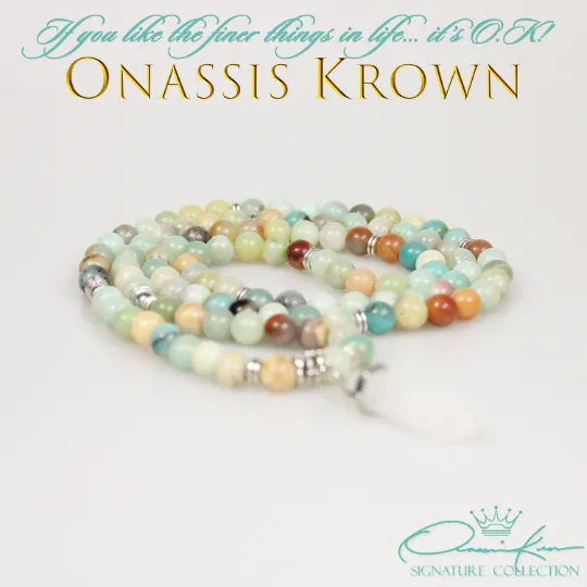 Amazonite Mala Prayer Beads