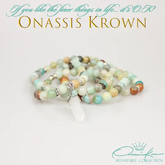 Amazonite Mala Prayer Beads