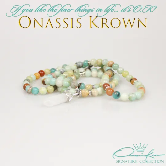 Amazonite Mala Prayer Beads