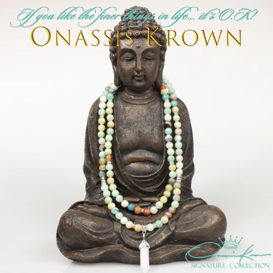 Amazonite Mala Prayer Beads