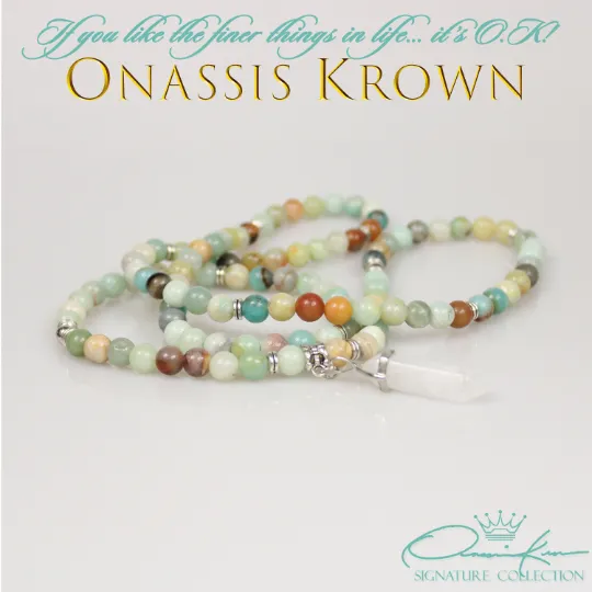 Amazonite Mala Prayer Beads