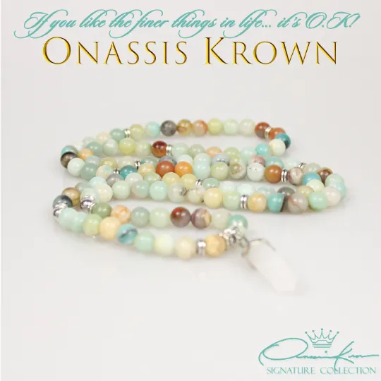 Amazonite Mala Prayer Beads