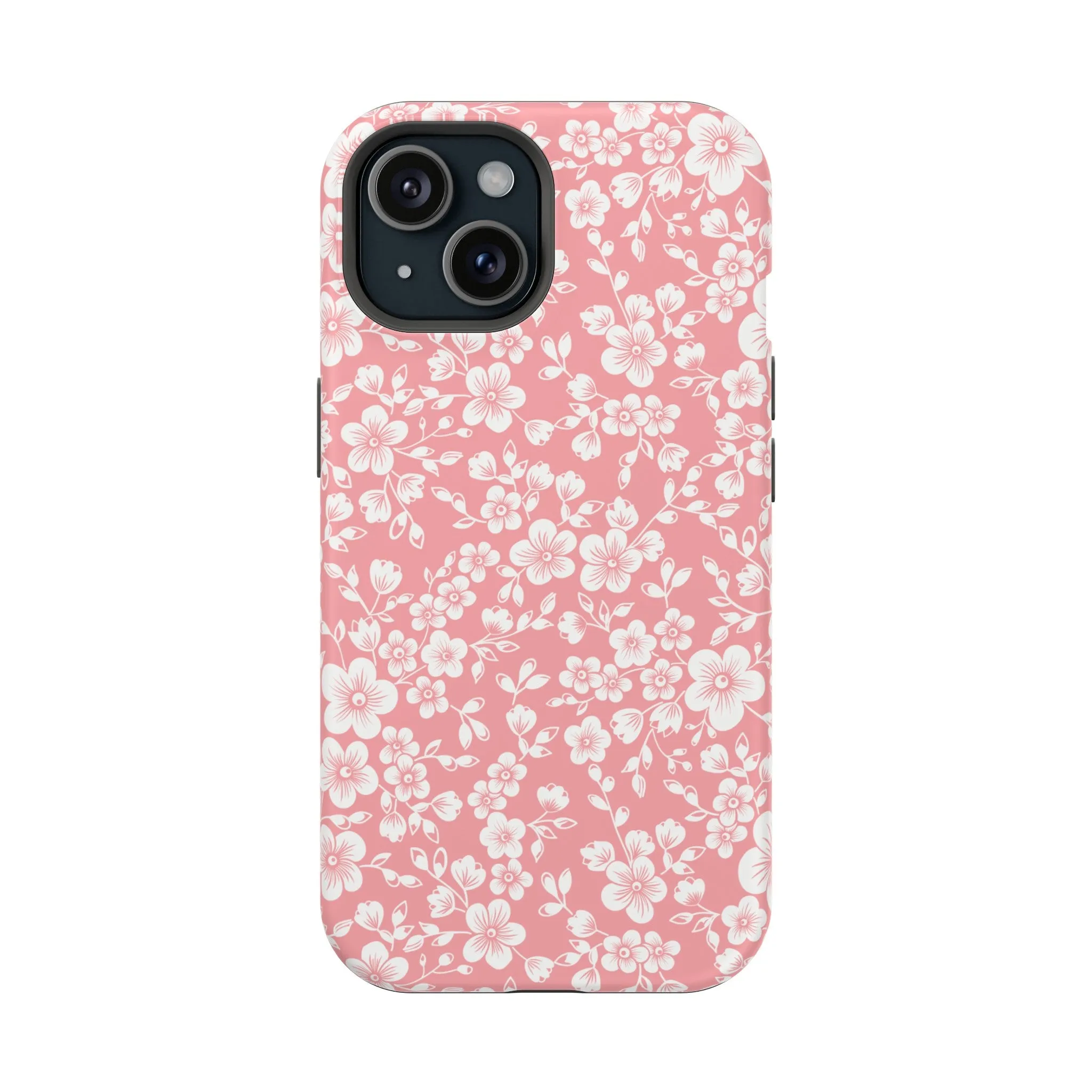 Blossom Blush | White Flowers Case