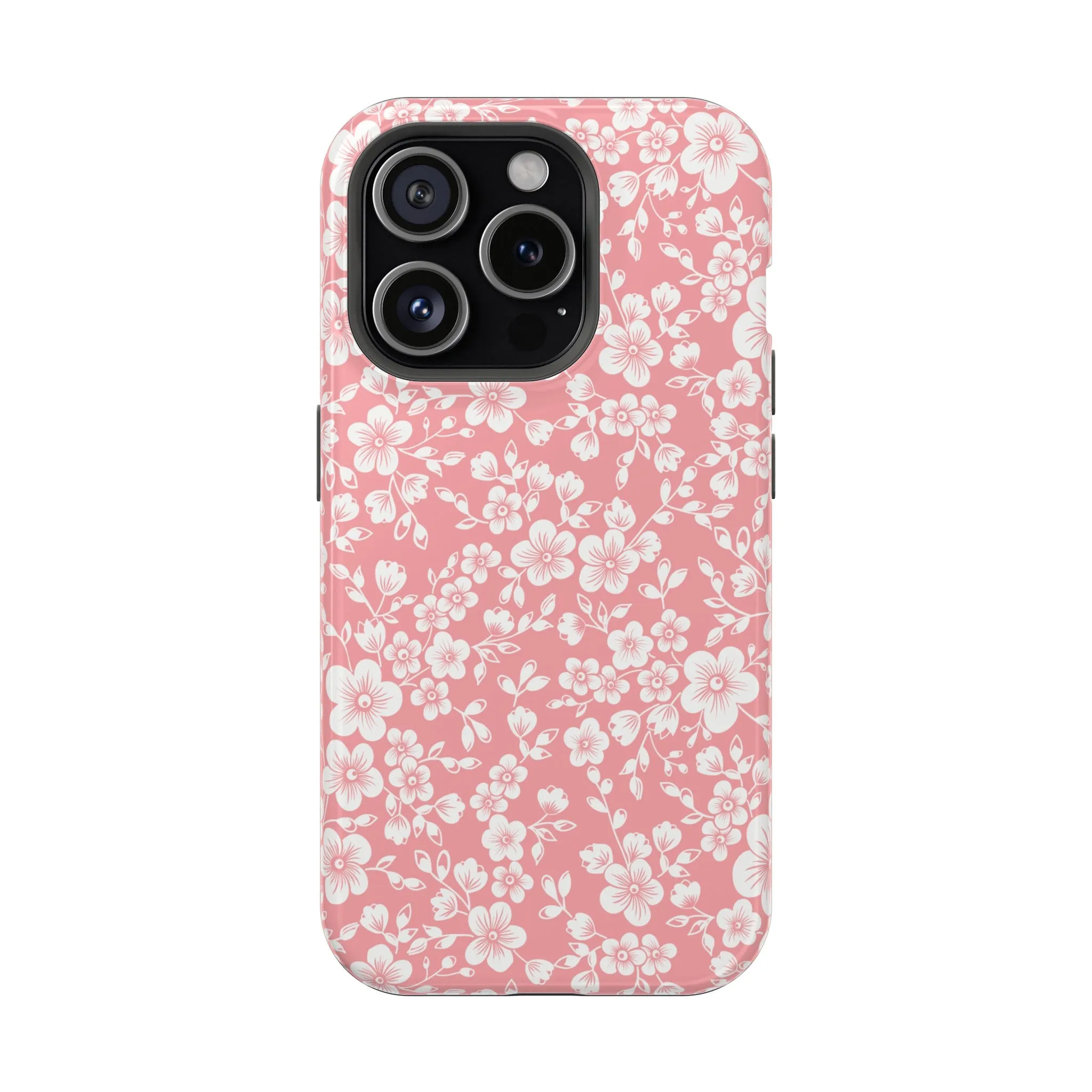 Blossom Blush | White Flowers Case