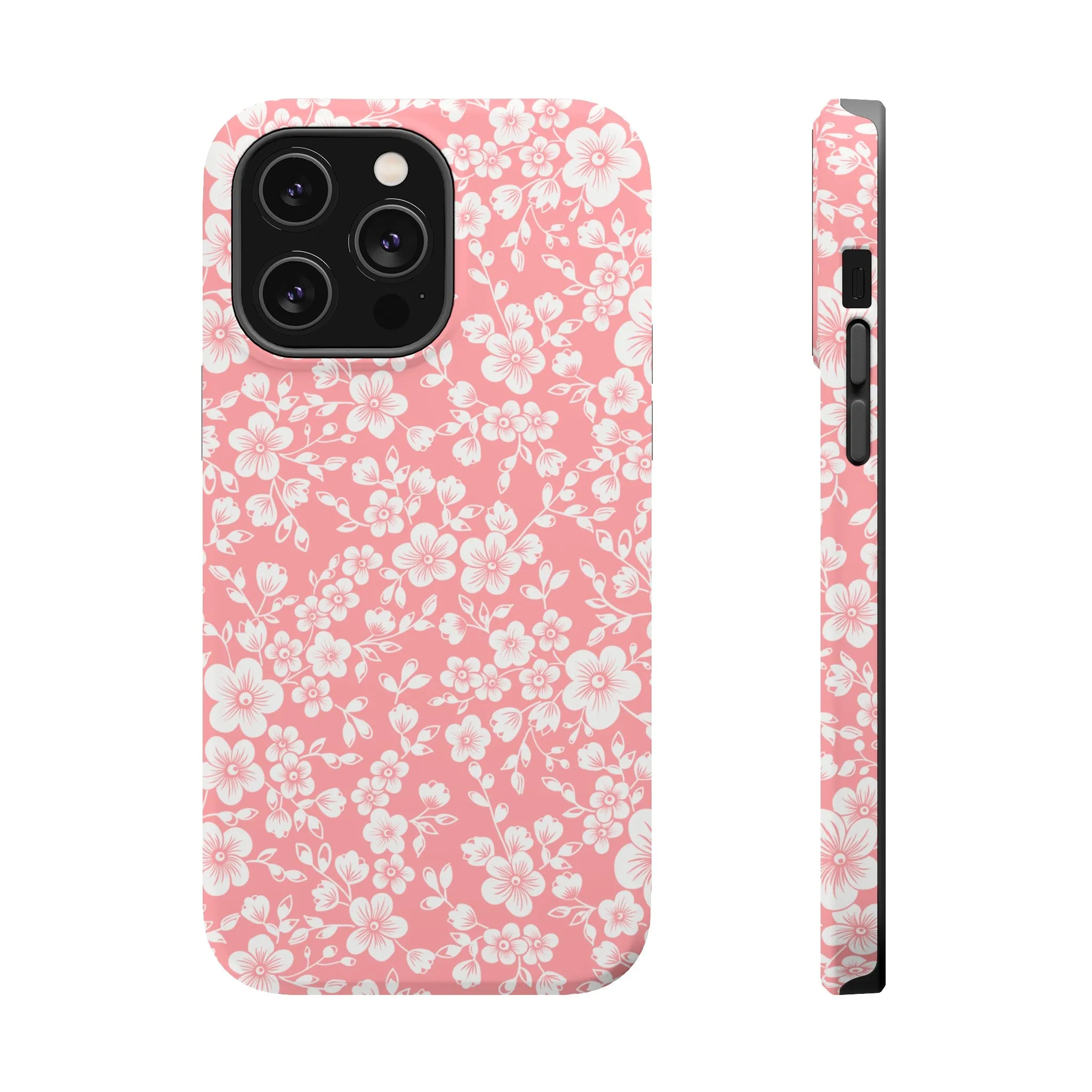 Blossom Blush | White Flowers Case