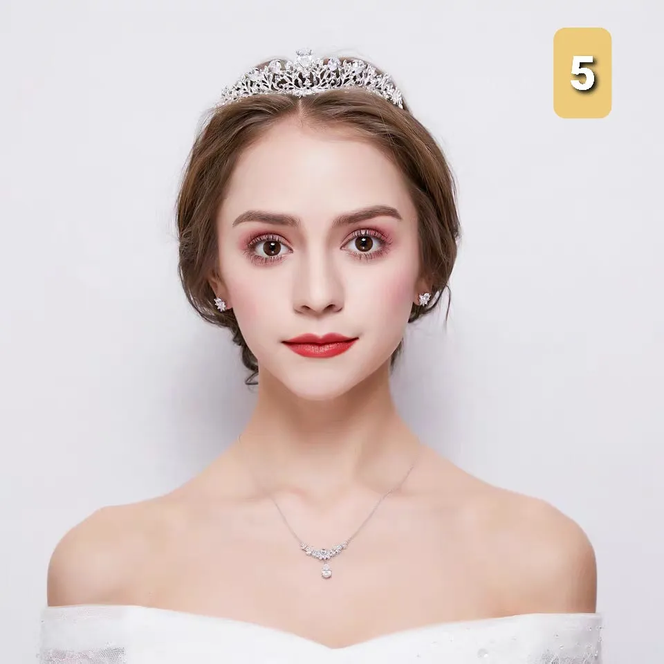 Bridal Crown Tiara (Various Designs)