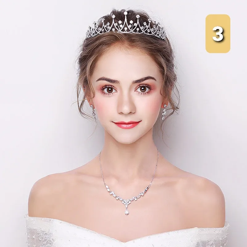 Bridal Crown Tiara (Various Designs)