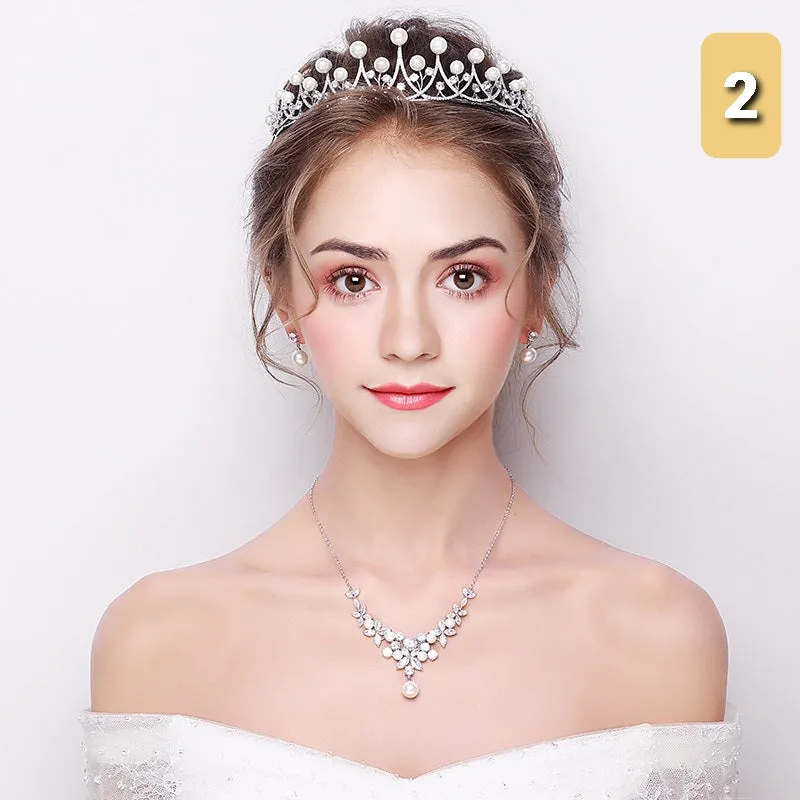 Bridal Crown Tiara (Various Designs)