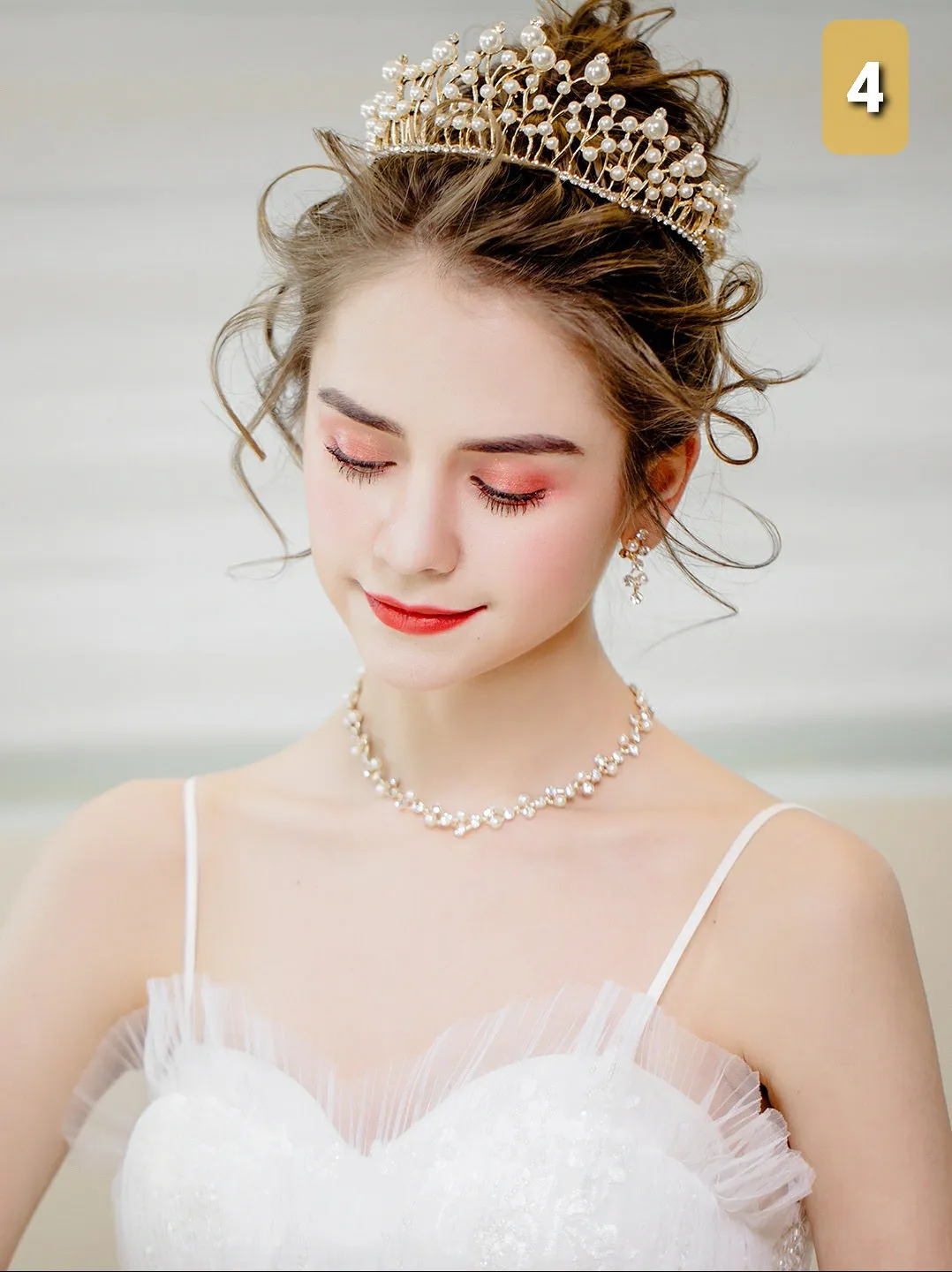 Bridal Crown Tiara (Various Designs)