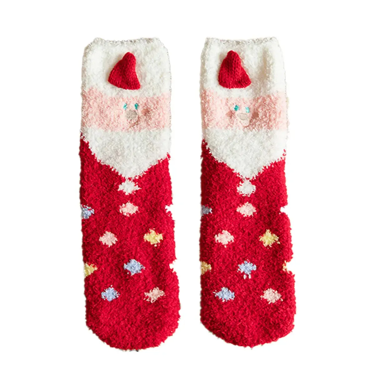 Christmas is in the Air Ornament Gift Fuzzy Socks