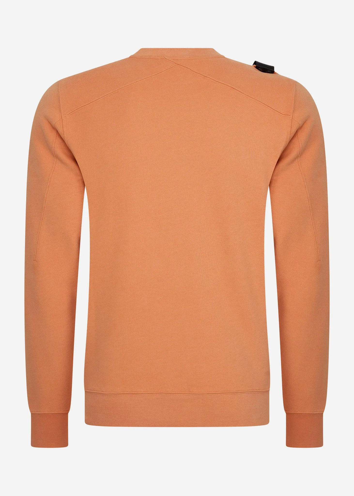 Core crew sweat - coral gold