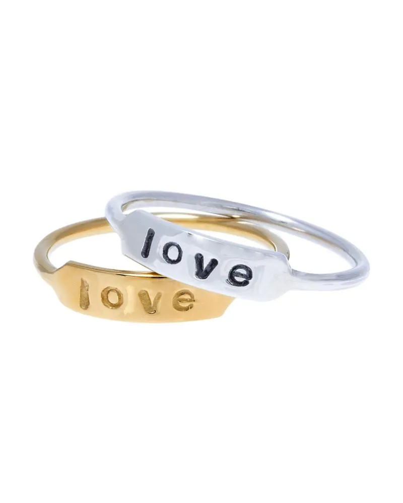 Custom Name Word Special Date Ring