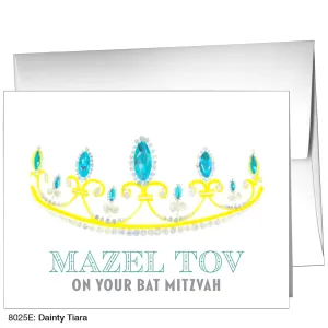 Dainty Tiara, Greeting Card (8025E)