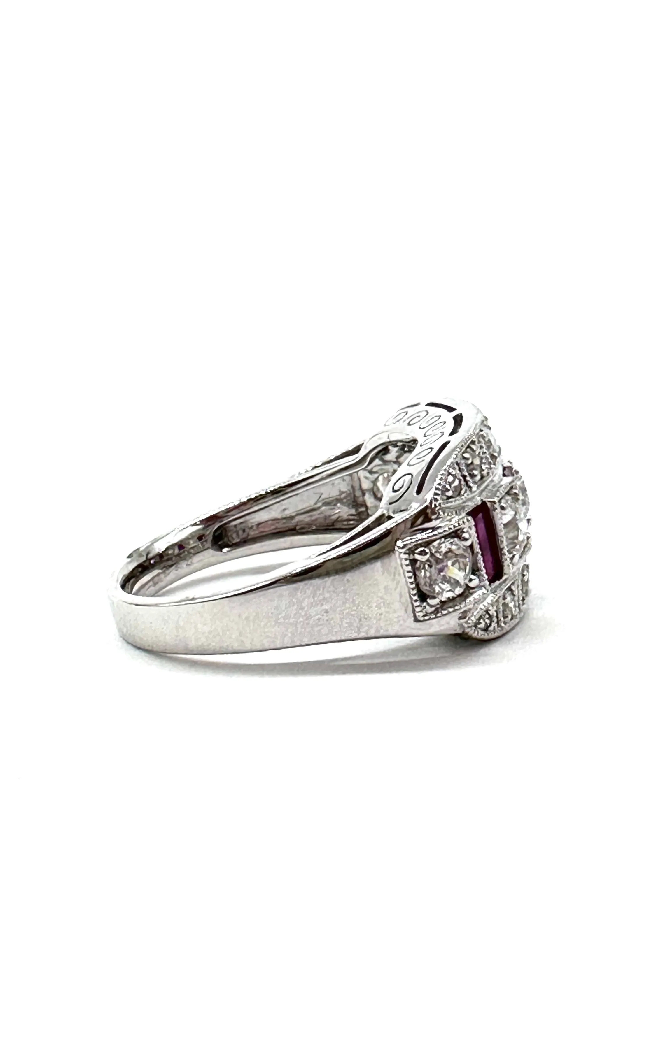 Diamond and Ruby Ring