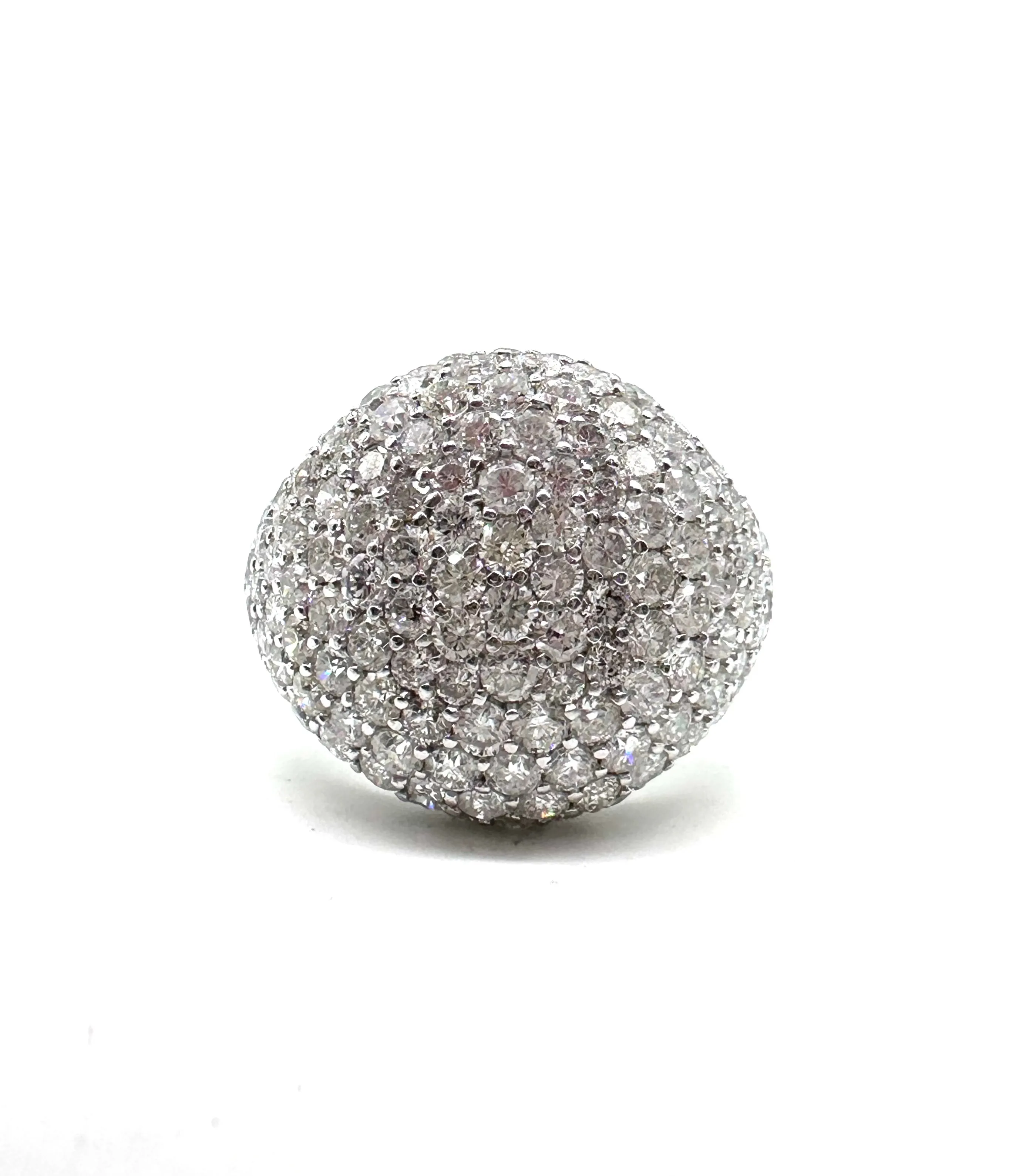 Diamond Pavé Dome Ring