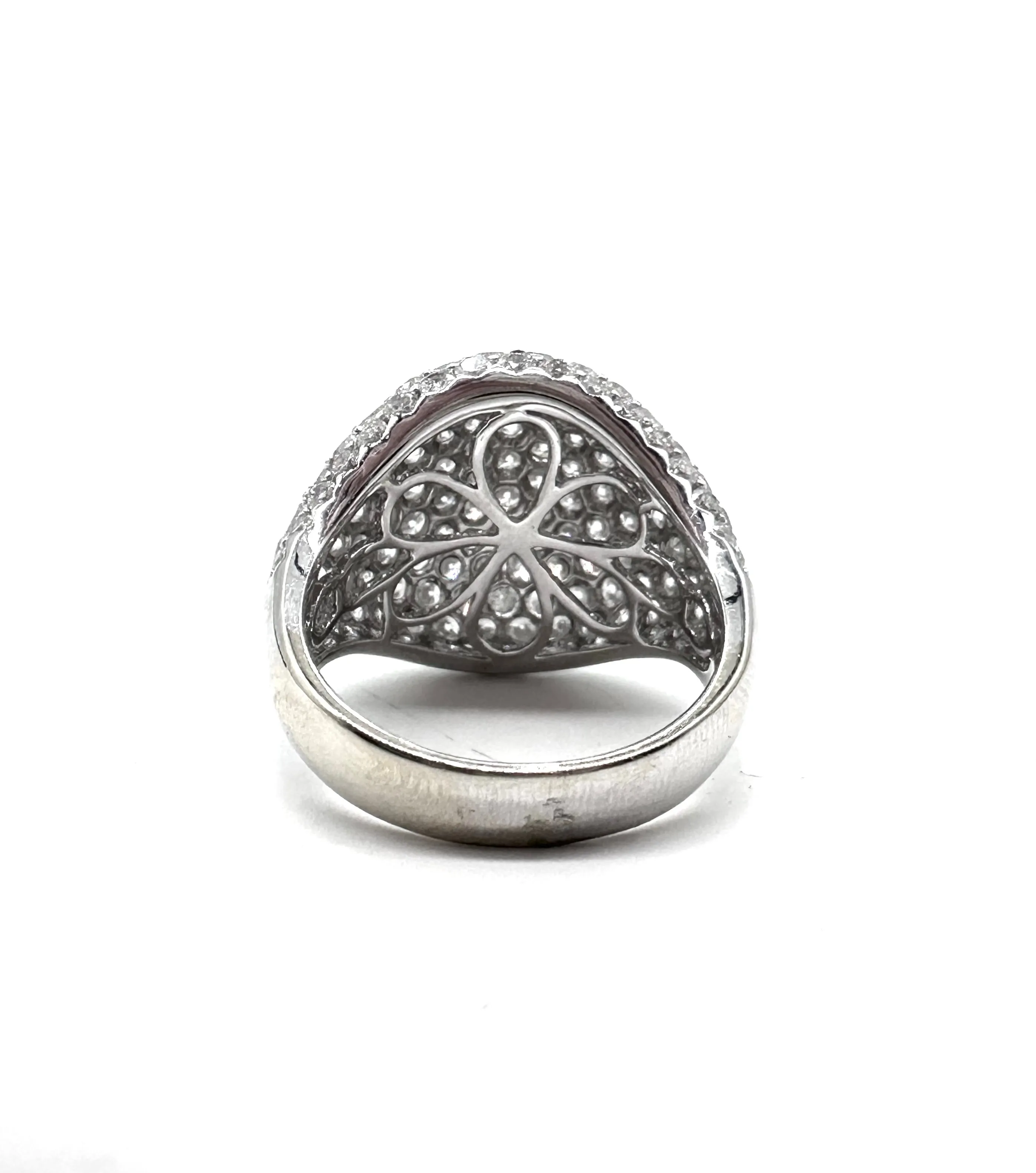 Diamond Pavé Dome Ring