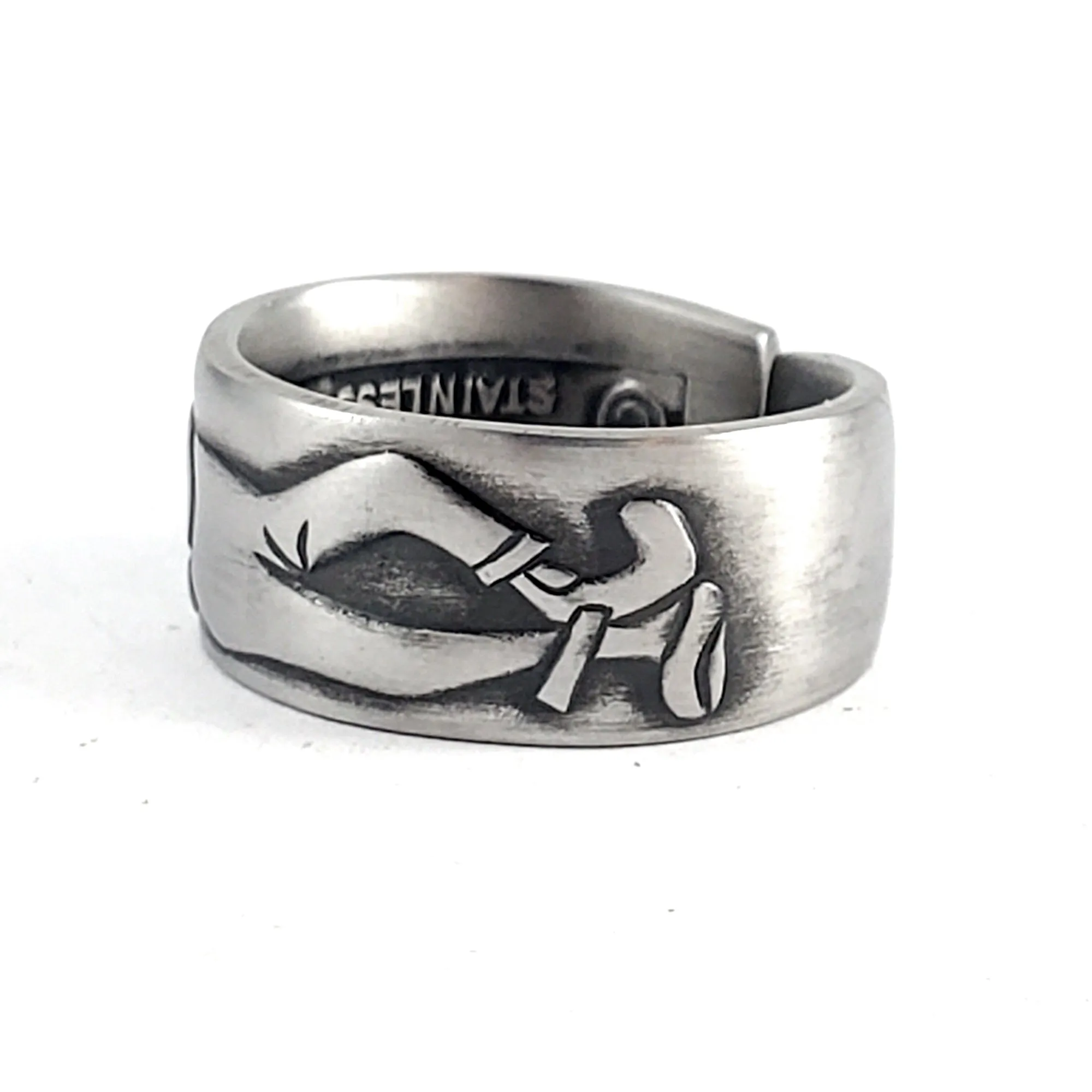 Disney's Goofy Stainless Steel Spoon Ring