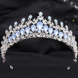 Elegant Party Tiaras Wedding Party Bridal Crystal Crown Hair Accessories