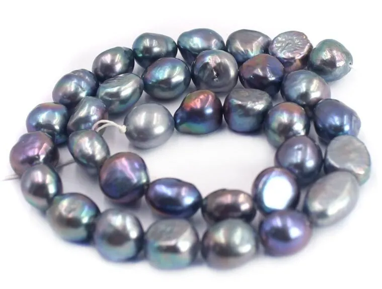 Freshwater Pearl Natural Baroque Beads Stones - DIY Jewelry Making Bracelets Necklace - 5 6 7 8 10 11 12 mm