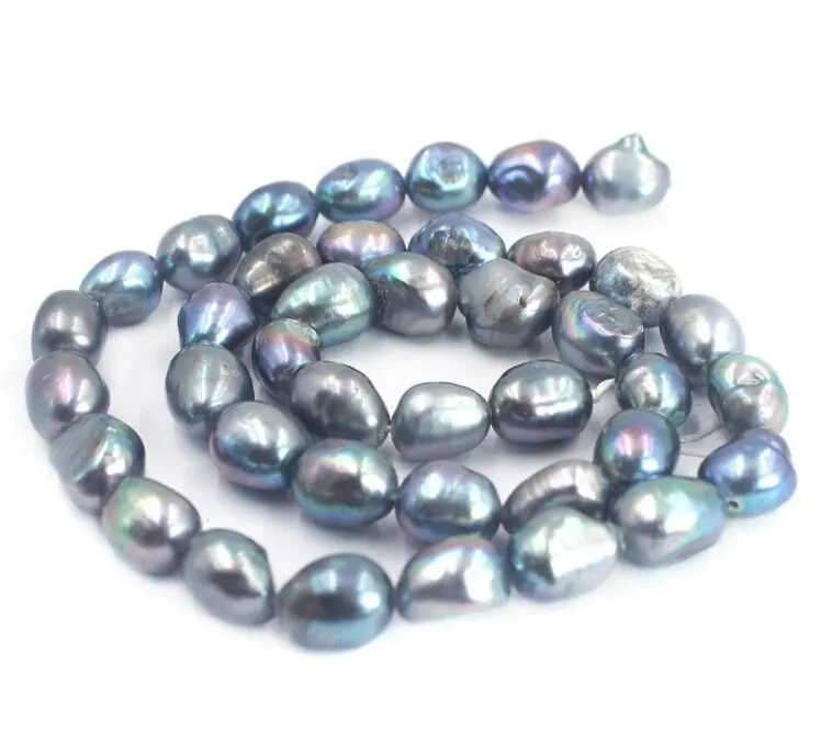 Freshwater Pearl Natural Baroque Beads Stones - DIY Jewelry Making Bracelets Necklace - 5 6 7 8 10 11 12 mm