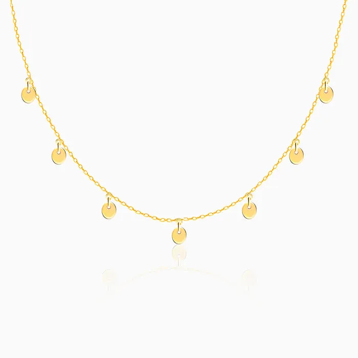 Golden Mini Charm Necklace