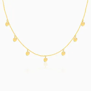 Golden Mini Charm Necklace