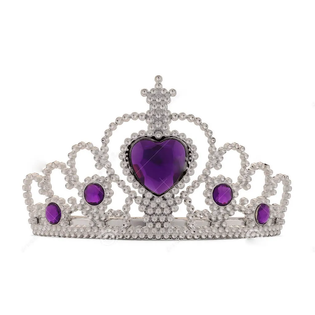 Heart Tiara, Purple