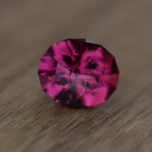 Malawi Garnet Oval Hand Cut Gemstone - Precision Cut 9x10mm Garnet - Loose Gemstone - Precision Cut Gemstone