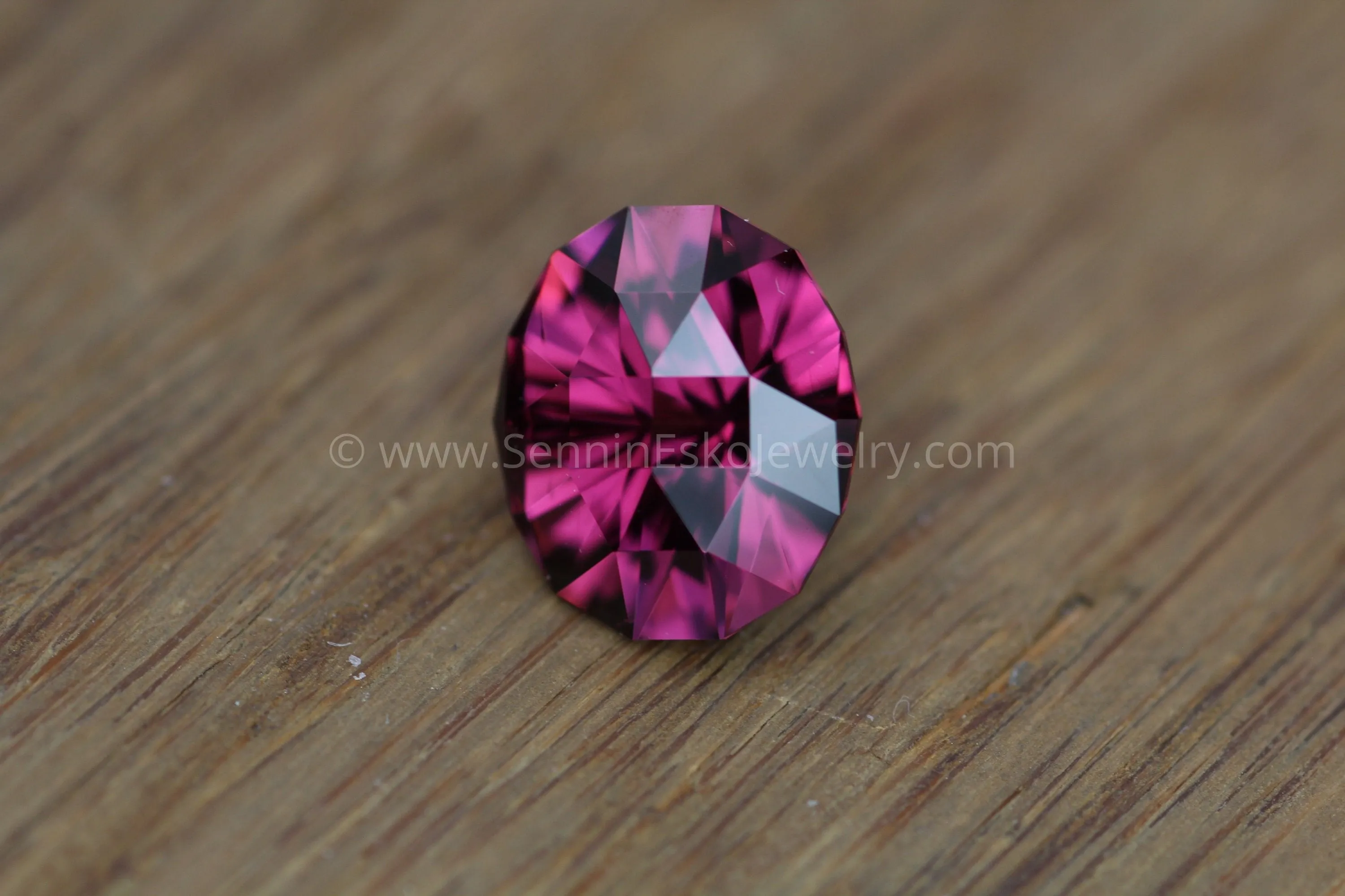 Malawi Garnet Oval Hand Cut Gemstone - Precision Cut 9x10mm Garnet - Loose Gemstone - Precision Cut Gemstone