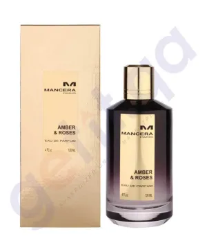 MANCERA 120ML AMBER & ROSES EDP FOR UNISEX