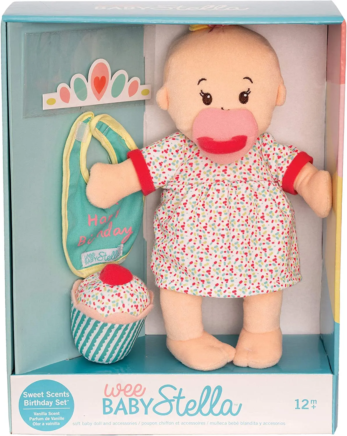 Manhattan Toy Co Wee Baby Stella Sweet Scents Birthday Set