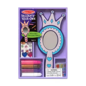 Melissa and Doug Wooden Princess Mirror - DYO