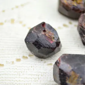 Natural Red Garnet Quartz Crystals