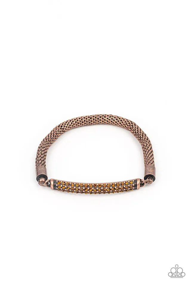 Paparazzi Bracelet ~ Fearlessly Unfiltered - Copper