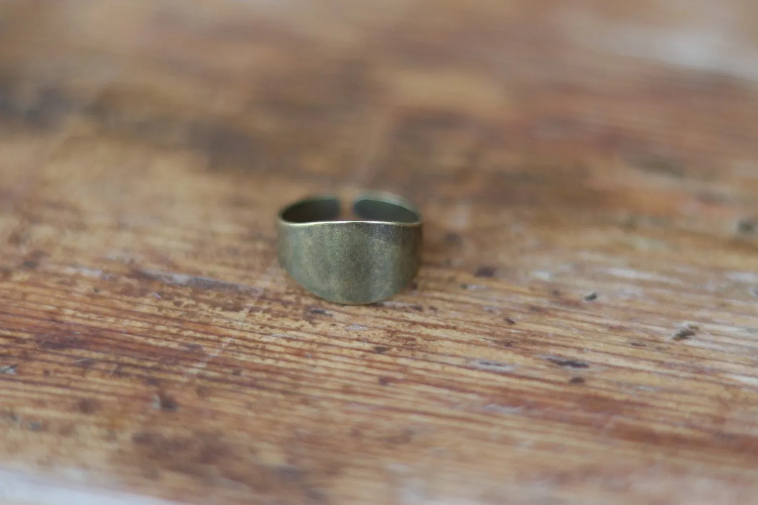 Ring for men, bronze plain ring, men's ring, boyfriend gift for him, adjustable ring, wrapped ring, minimalist mens jewelry, stacking ring