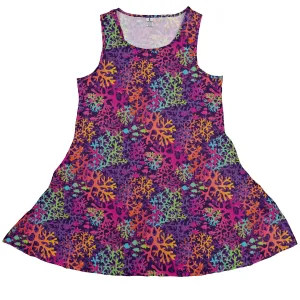 Science Marine Biology Rainbow Coral Dress