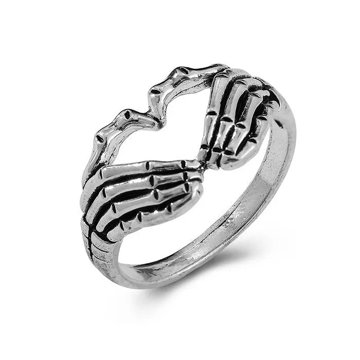 Skeleton Hand Ring