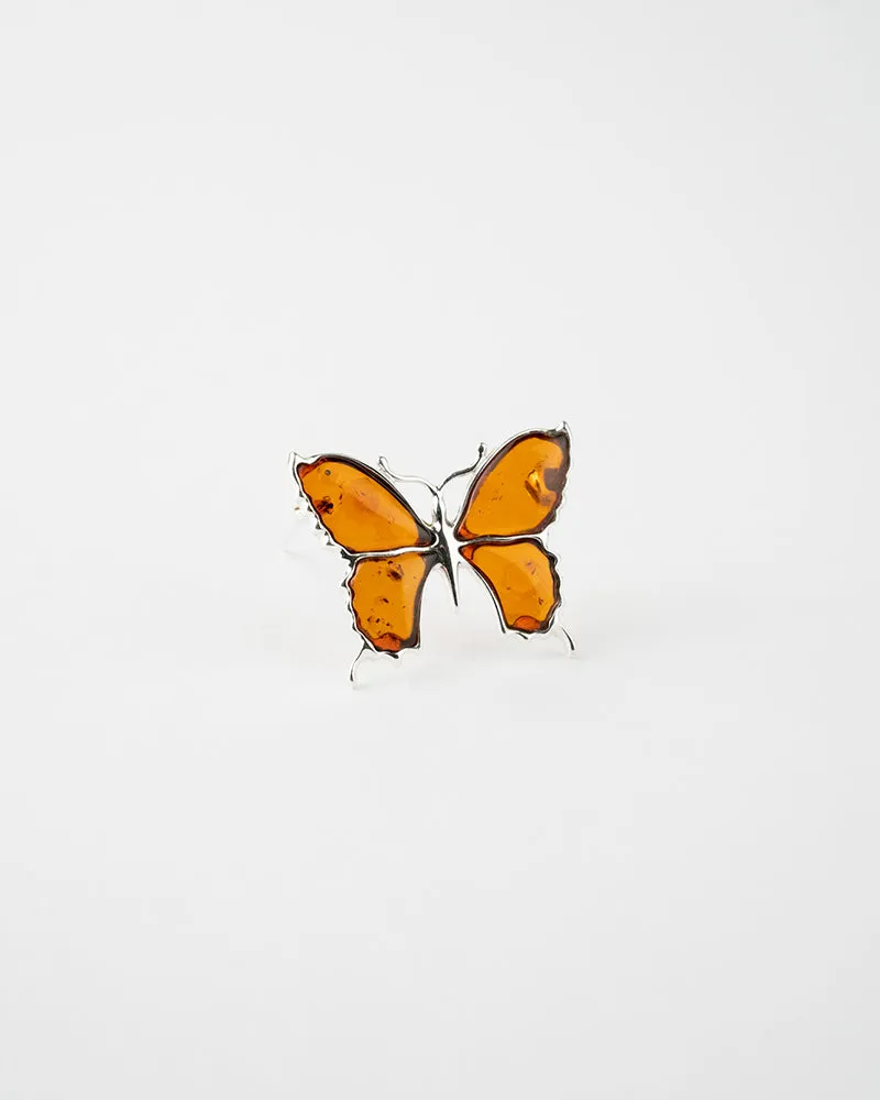 Statement Butterfly Brooch