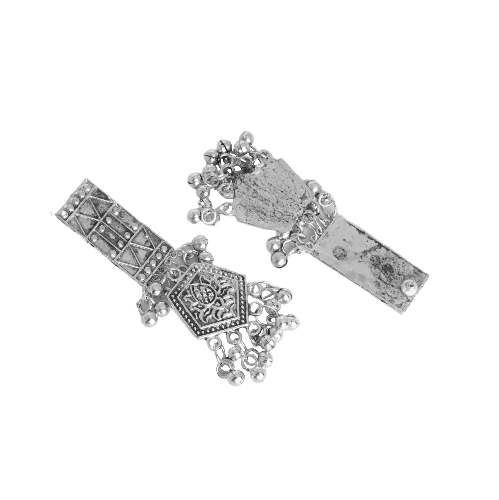 Teejh Gurleen Silver Oxidised Jewelry Gift Set