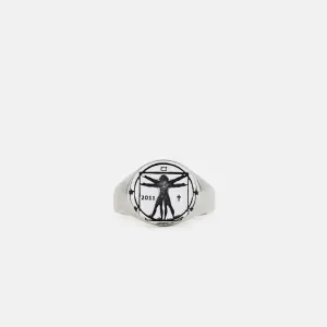 Vitruvian ring | silver